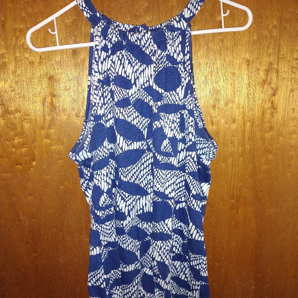 Blue tank top